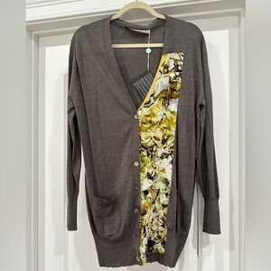 Paul Smith Cardigan Flower Panel Size L